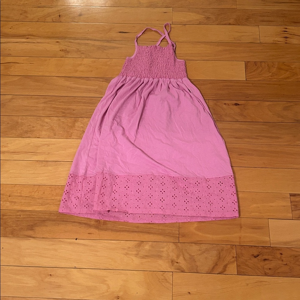 Splendid Pink Eyelet Dress
